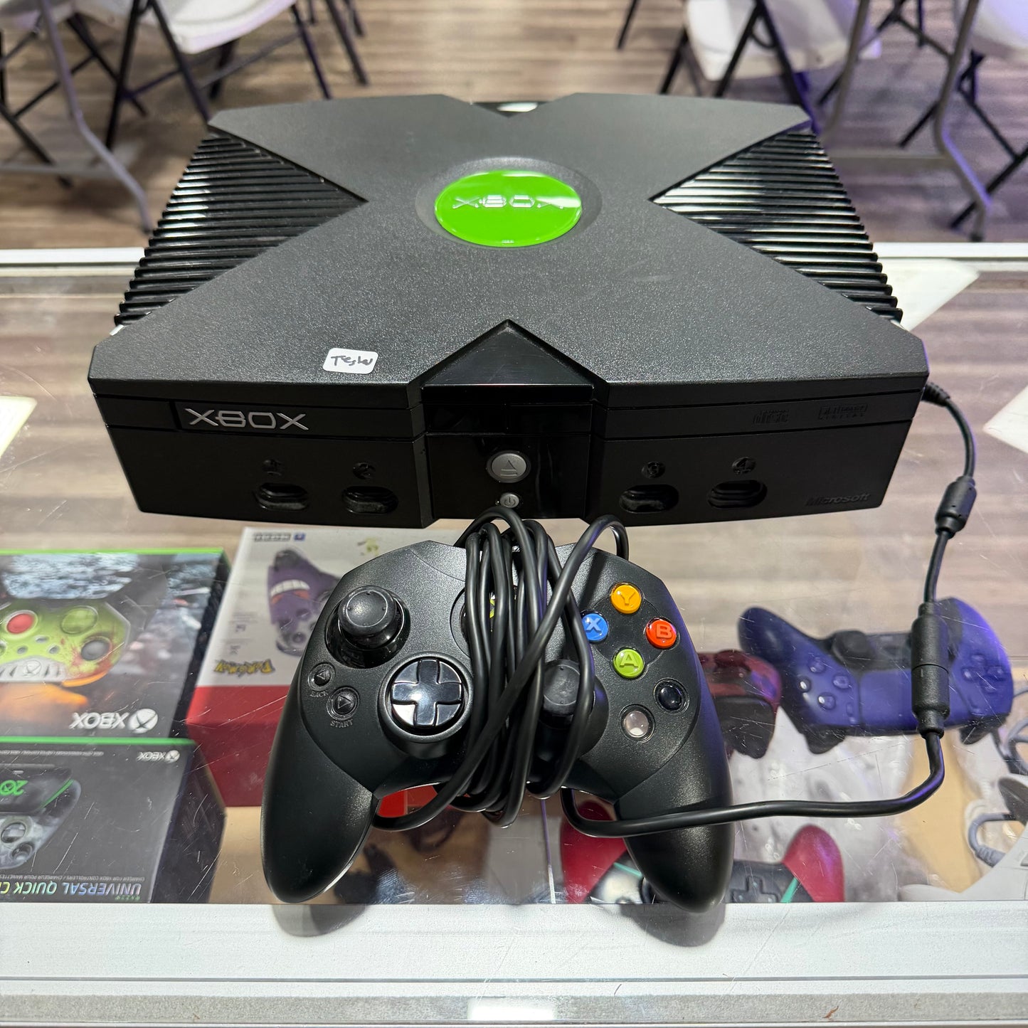 Xbox Original System with Cords and Controller