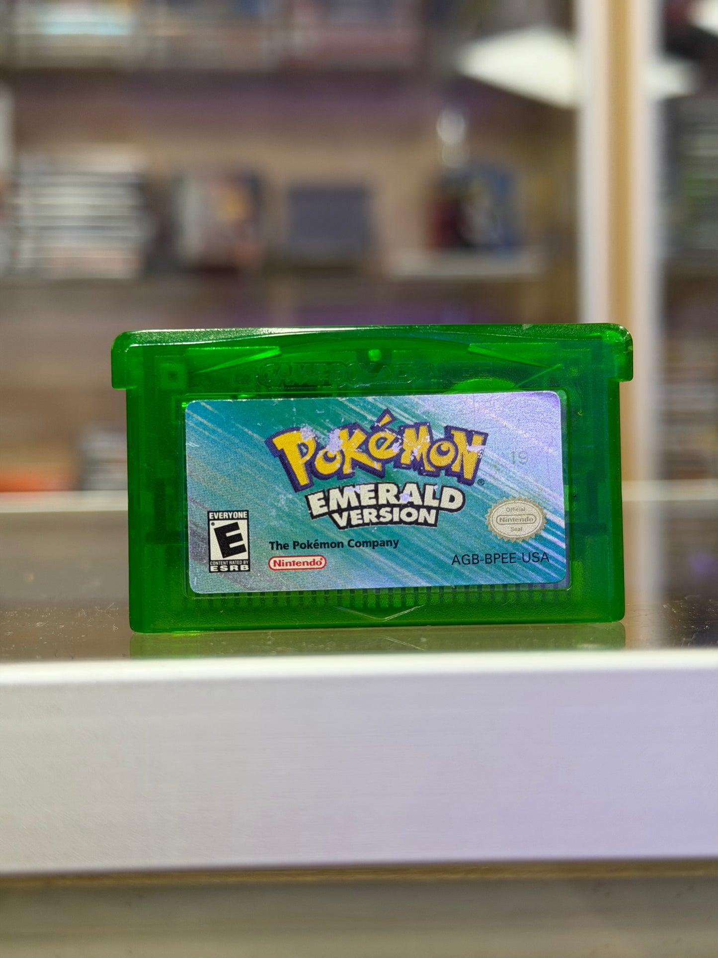 Pokemon Emerald Nintendo Gameboy Advance Working Battery Authentic
