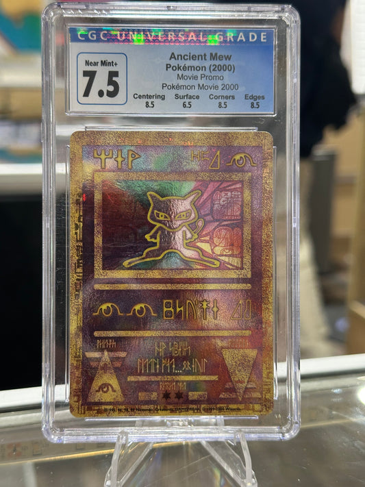 Ancient Mew Pokémon Movie 2000 Promo CGC 7.5