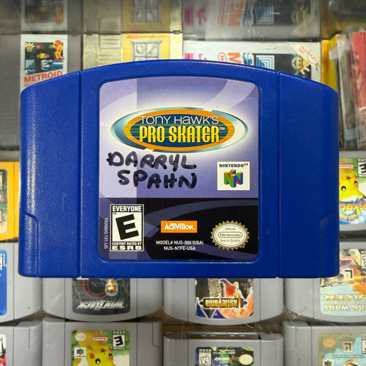 Tony Hawk Pro Skater Nintendo 64