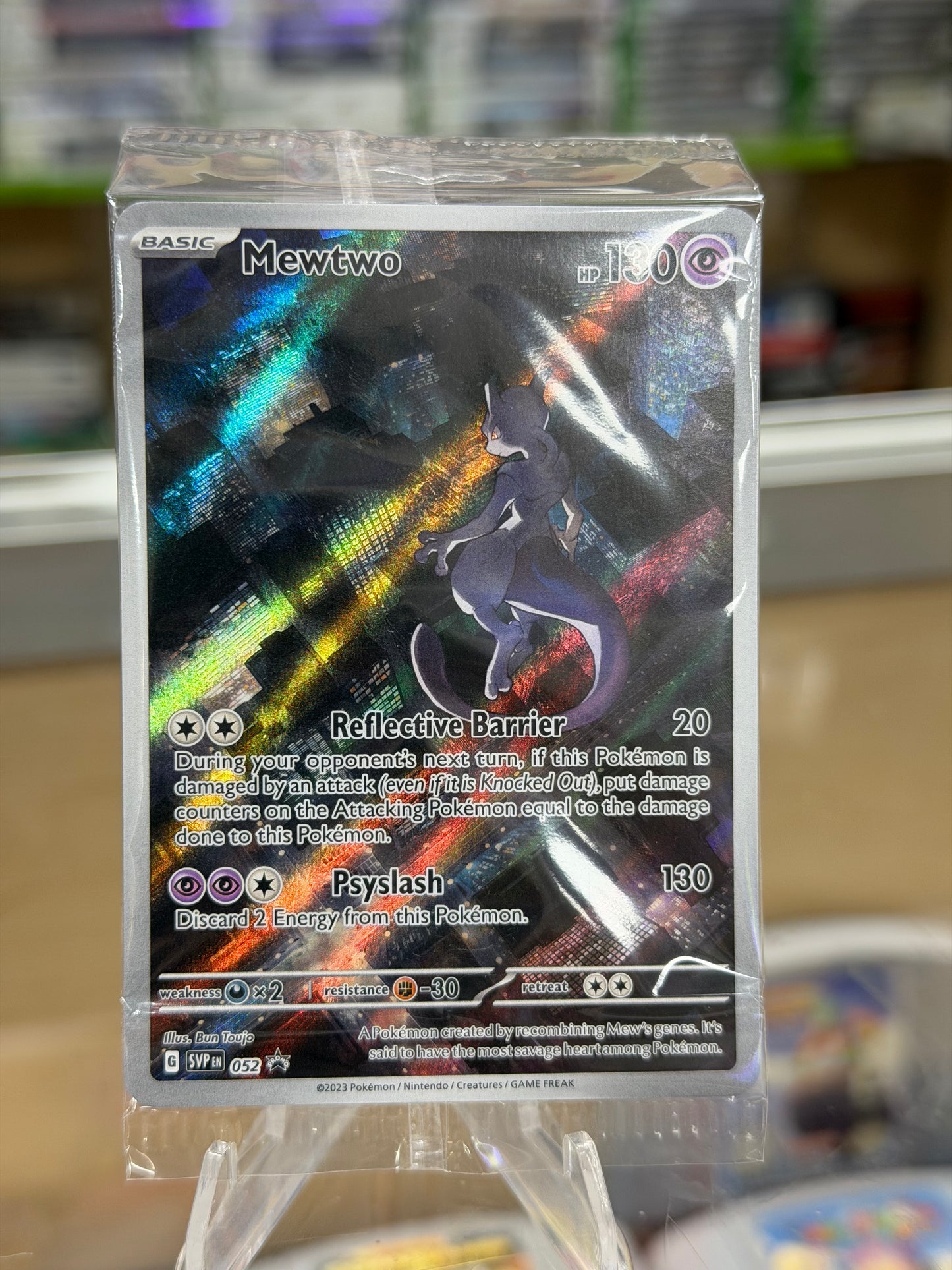 Mewtwo - 052 - SV: Scarlet & Violet Promo Cards Unopened