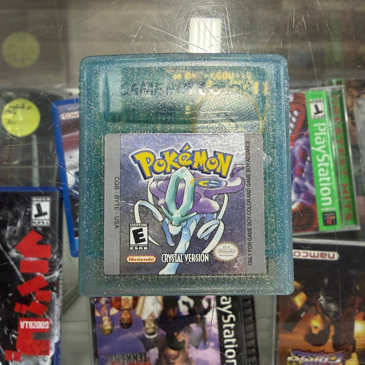 Pokémon Crystal (New Battery) (Authentic) (Saves) Nintendo GameBoy Color