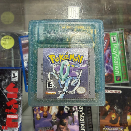 Pokémon Crystal (New Battery) (Authentic) (Saves) Nintendo GameBoy Color
