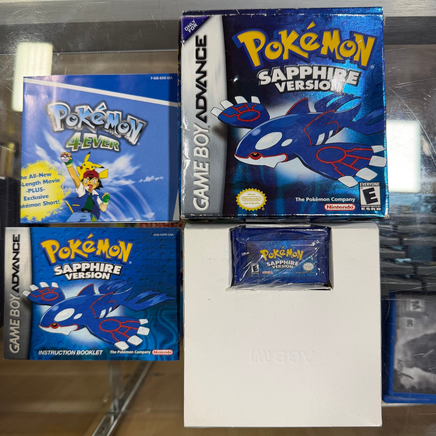Pokemon Sapphire GameBoy Advance (CIB) (Authentic)