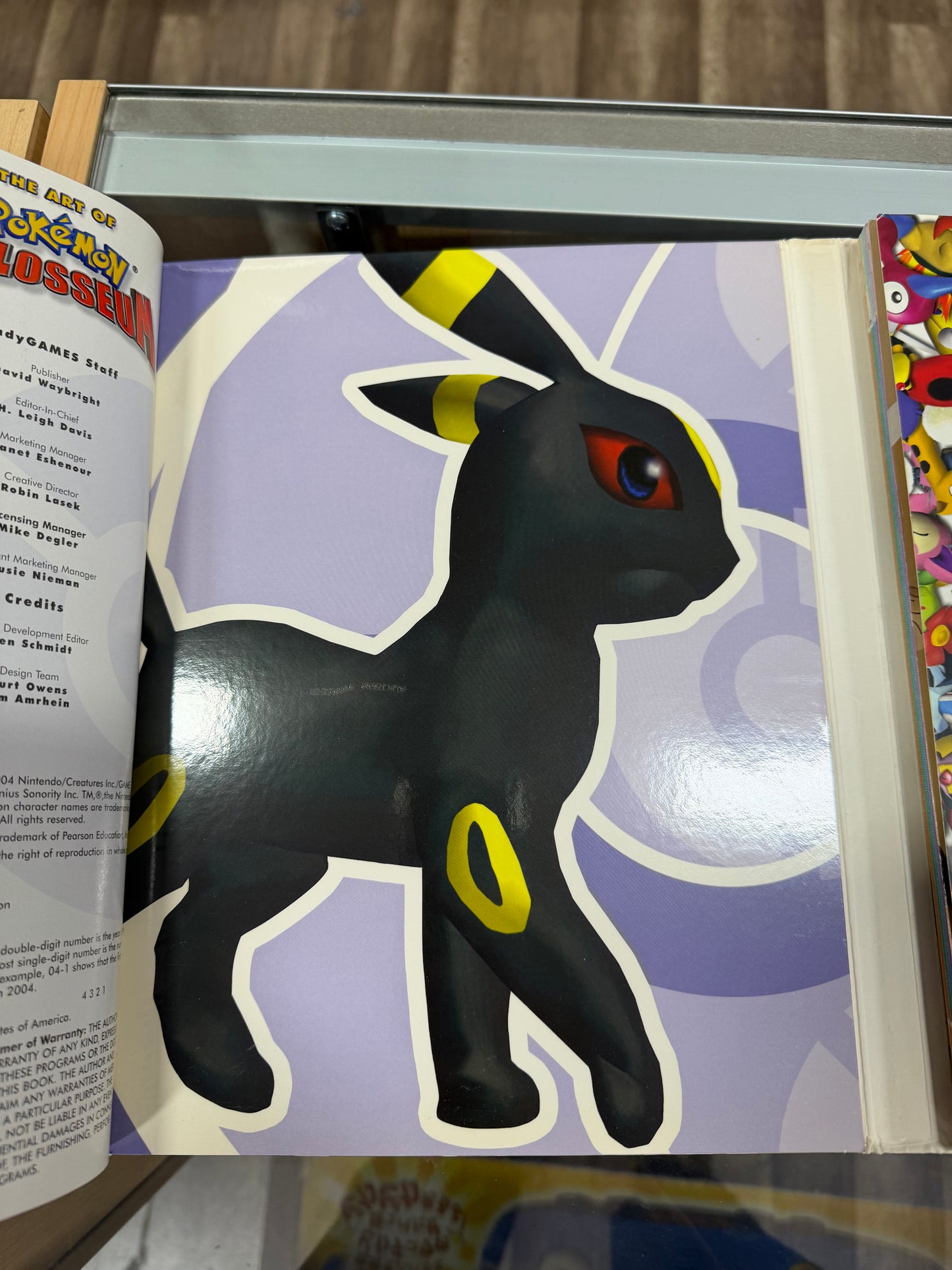 Pokemon Colosseum Limited Edition Strategy Guide with Battle Chart + E-Watch Insert