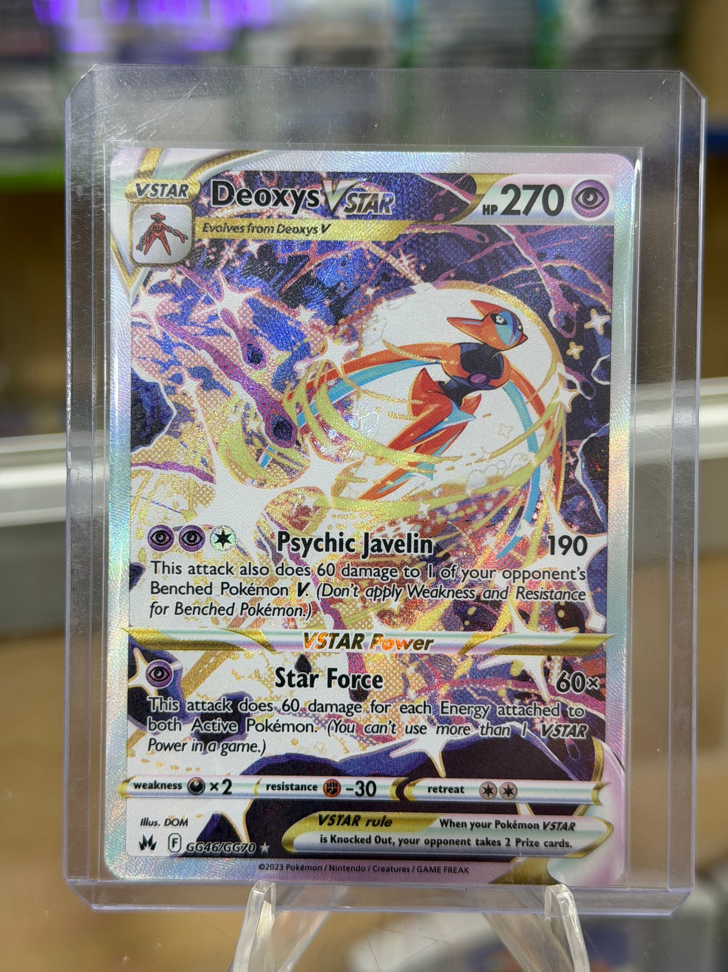 Deoxys VSTAR - SWSH: Crown Zenith: Galarian Gallery