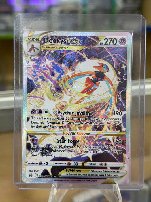 Deoxys VSTAR - SWSH: Crown Zenith: Galarian Gallery
