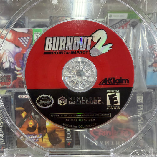 Burnout 2 Point Of Impact Nintendo Gamecube