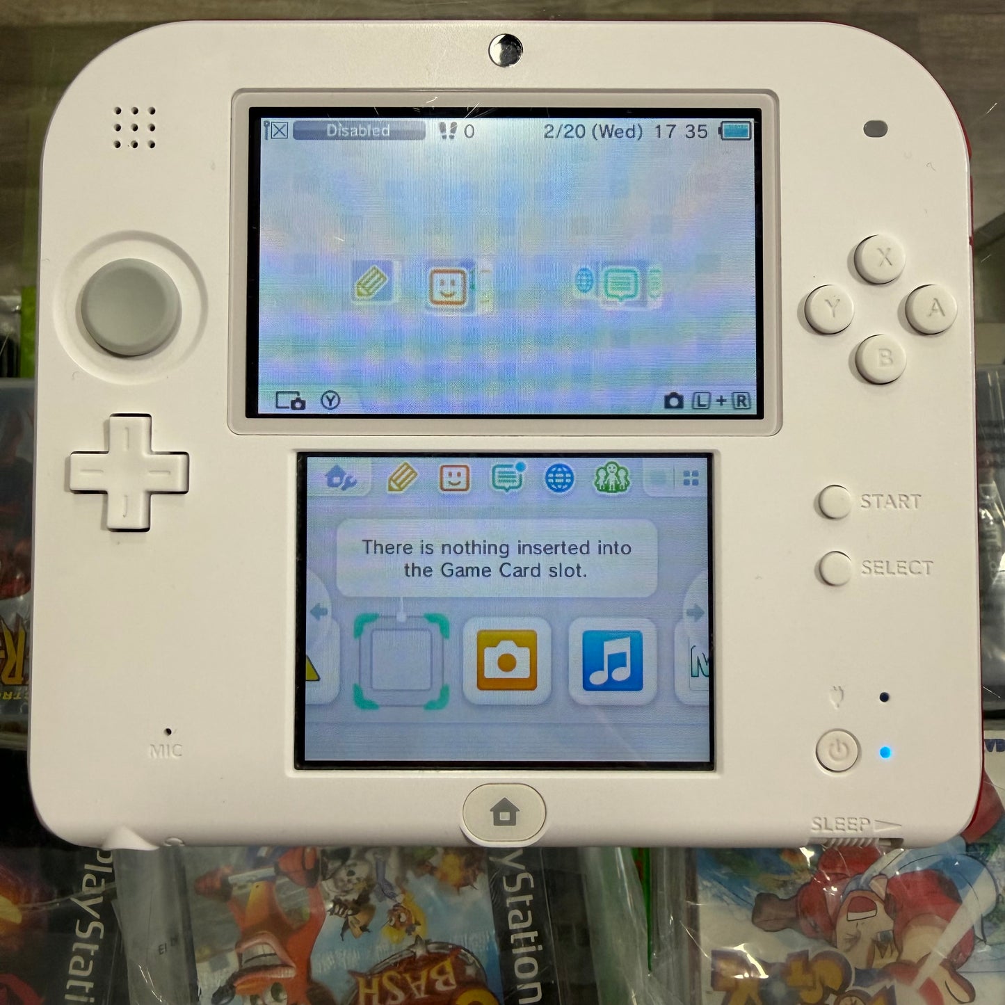 Nintendo 2DS Scarlet Red Nintendo 3DS system (Charger included)