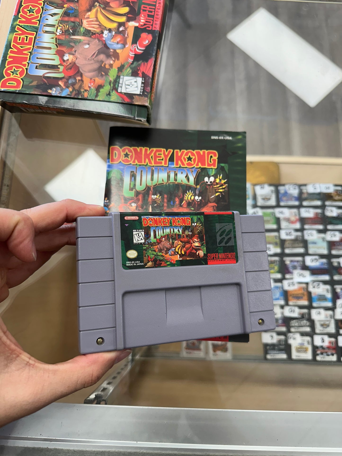 Donkey Kong Country Super Nintendo CIB