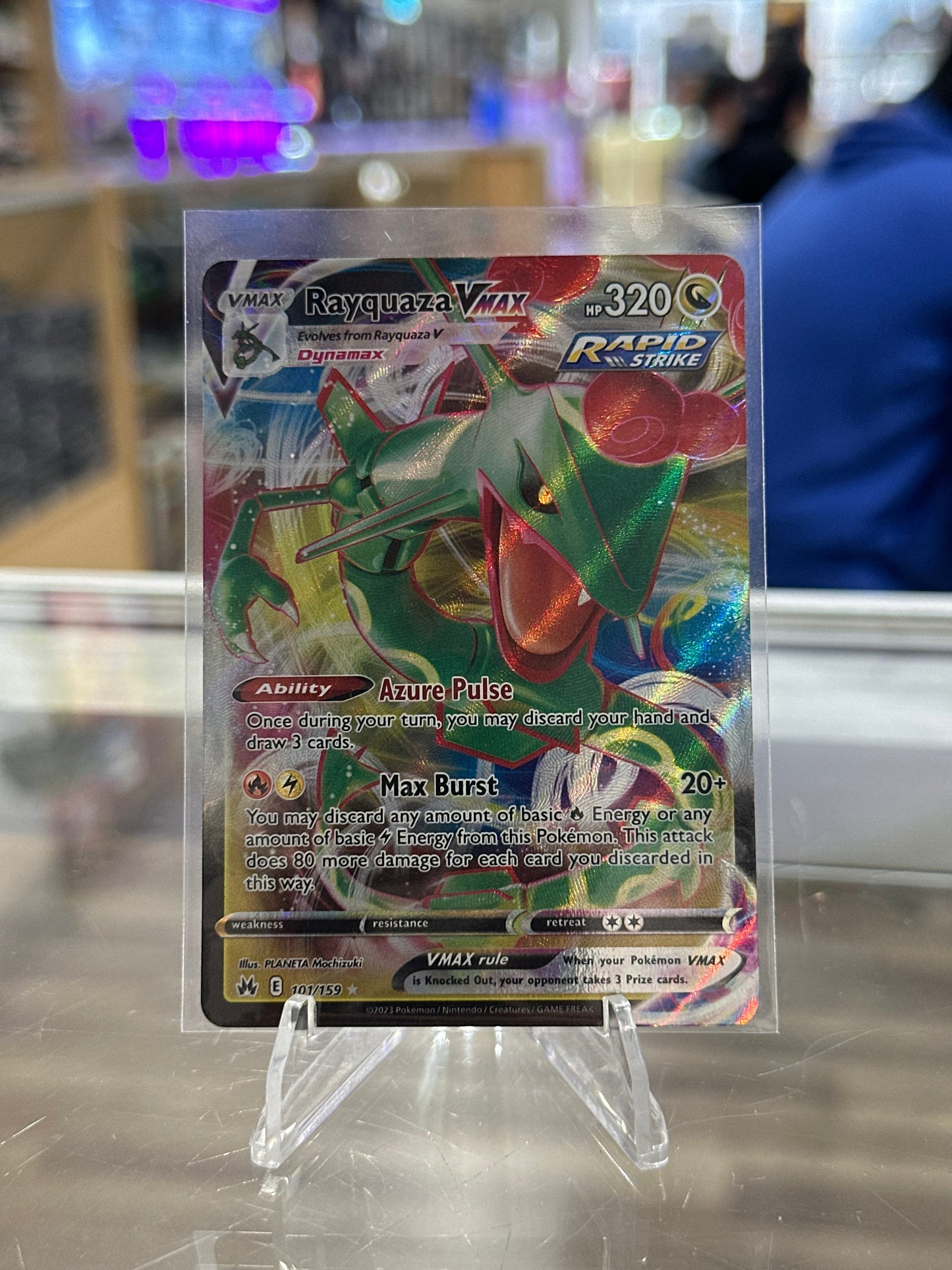 Rayquaza VMAX (101) - Crown Zenith