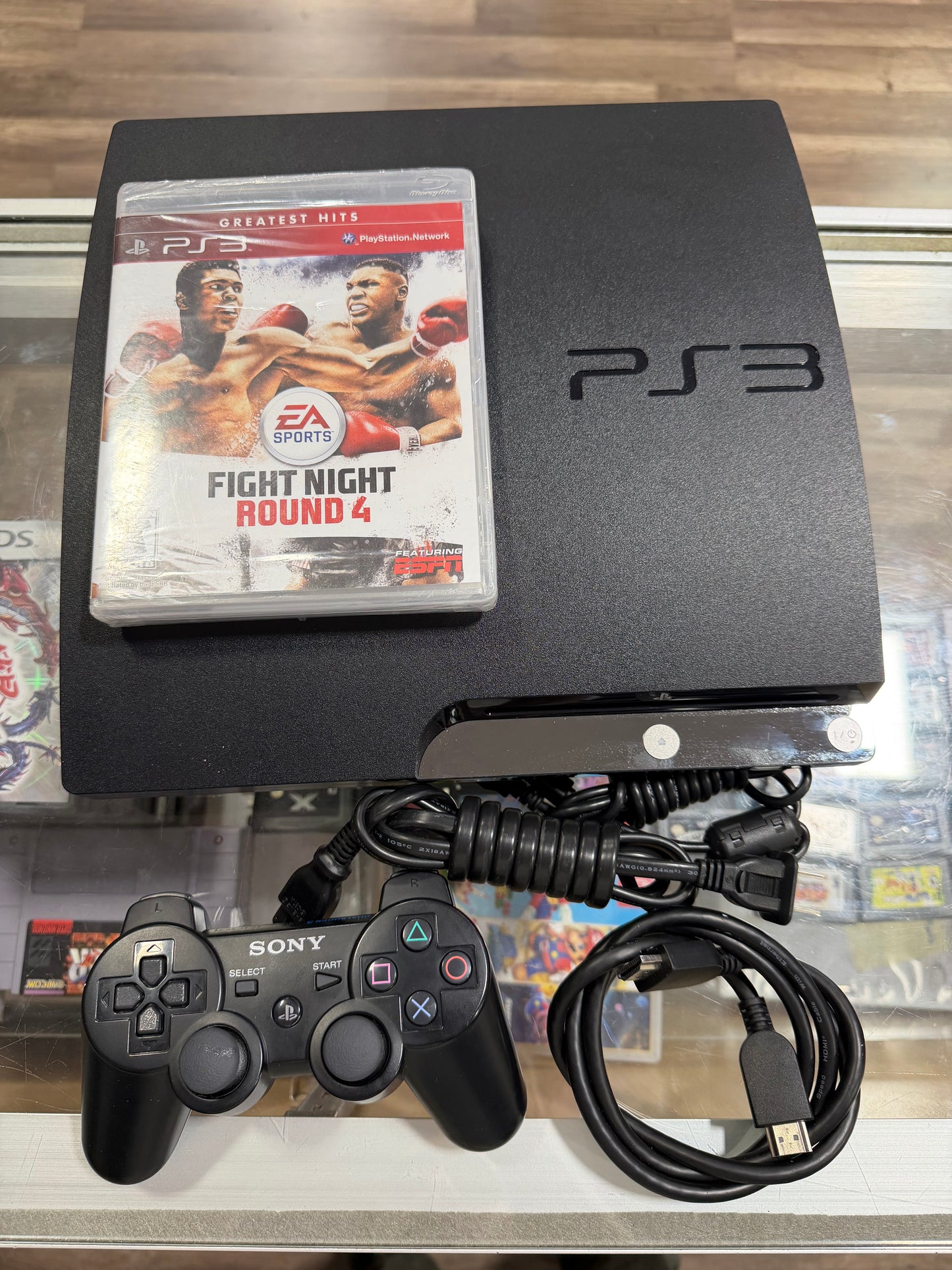 PlayStation 3 Slim with Fight Night Round 4