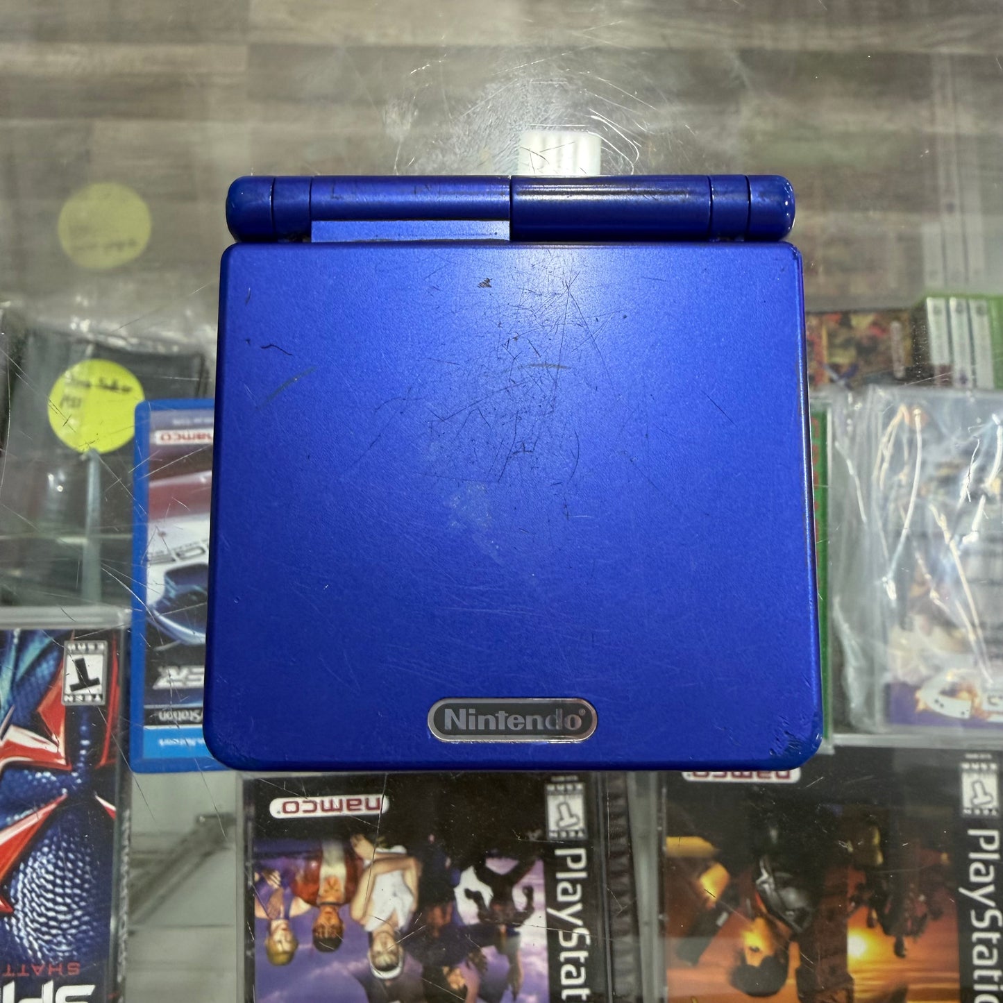 Blue Nintendo Gameboy Advance SP System