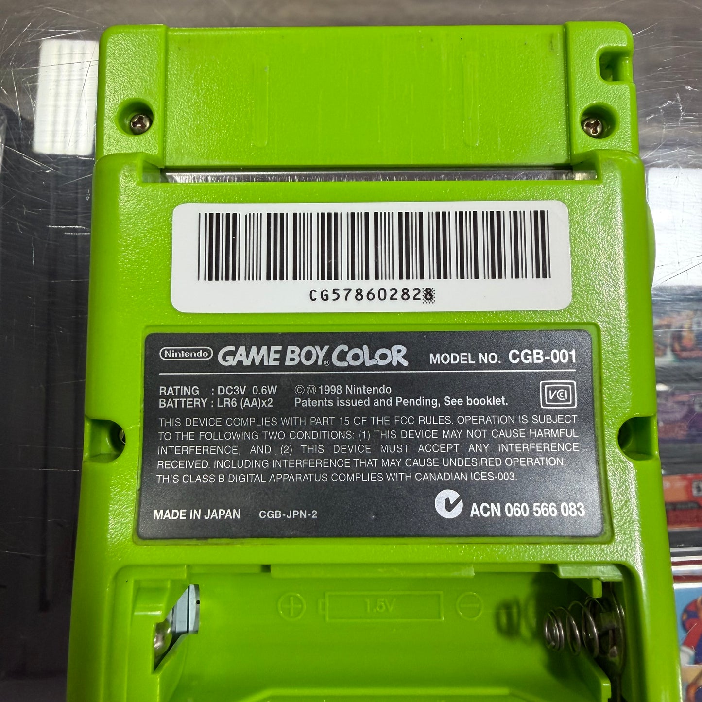 GameBoy Color [Lime Green] GameBoy Color System
