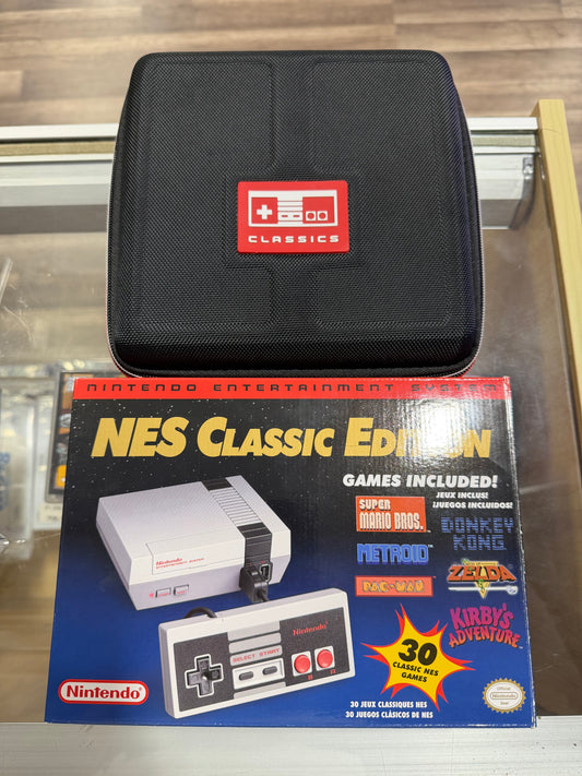 NES Classic CIB with Carrying Case - Additional Games