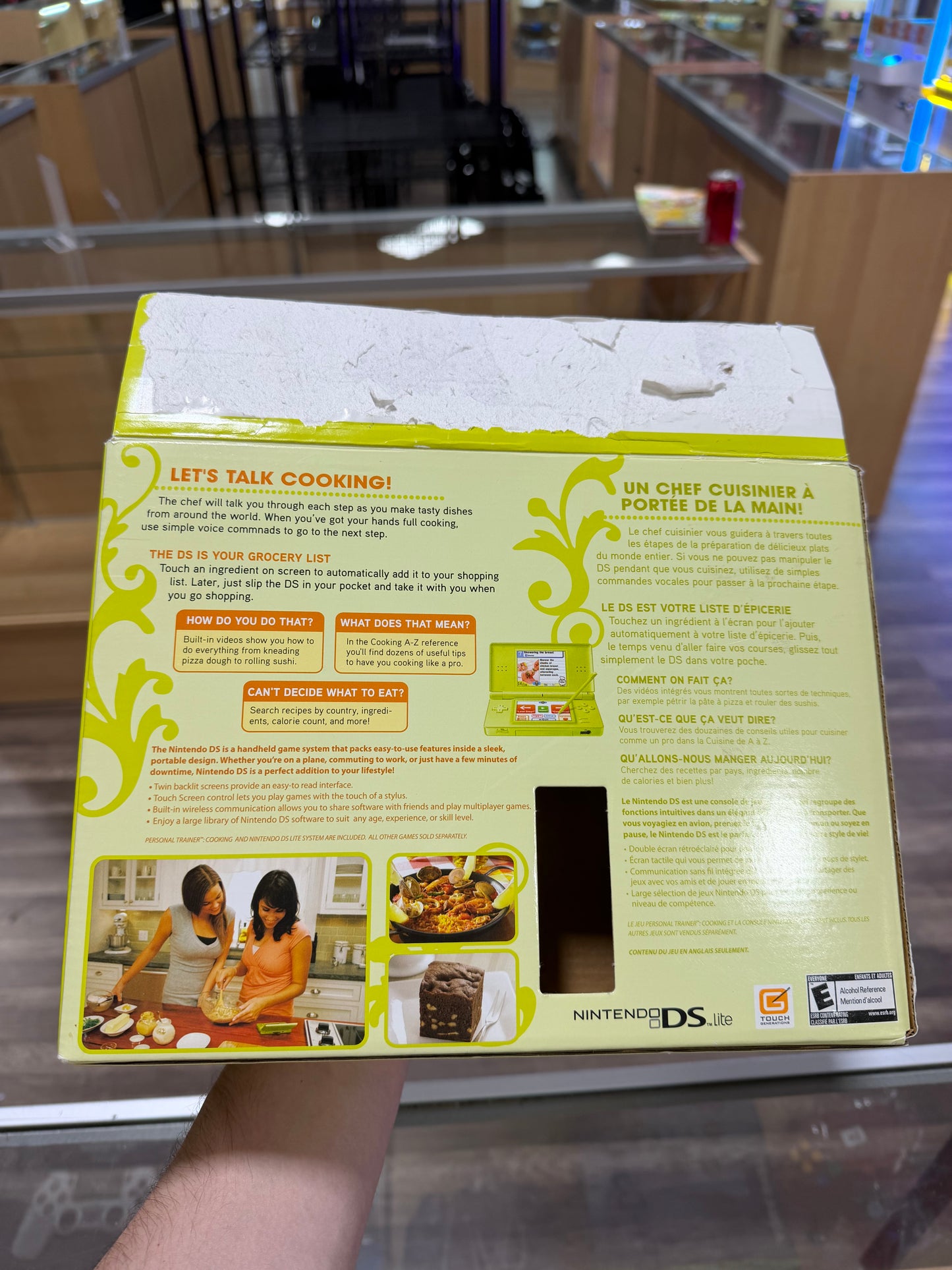 Nintendo DS Lite Personal Trainer Cooking [Special Edition] Nintendo DS