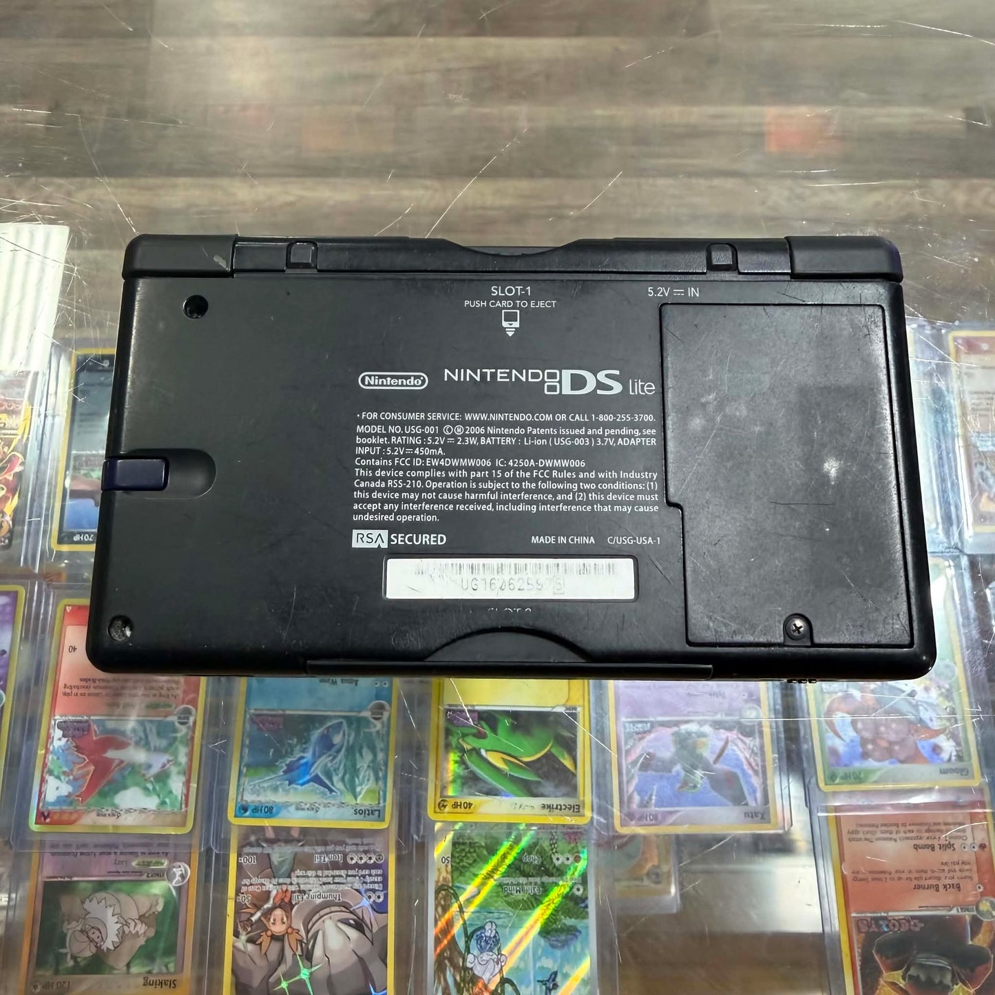 Red & Black Nintendo DS Lite System (Charger included)