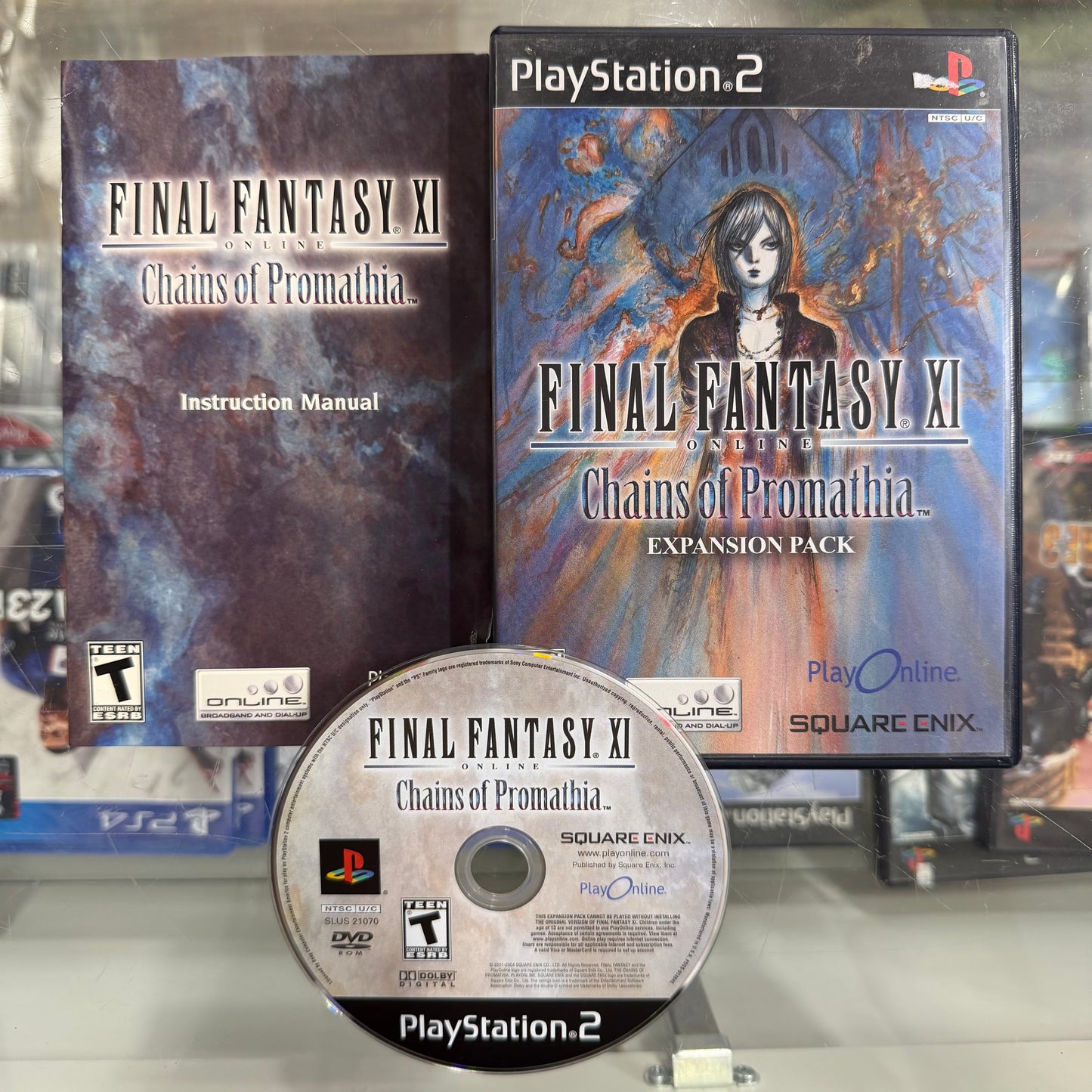 Final Fantasy XI Chains Of Promathia Playstation 2