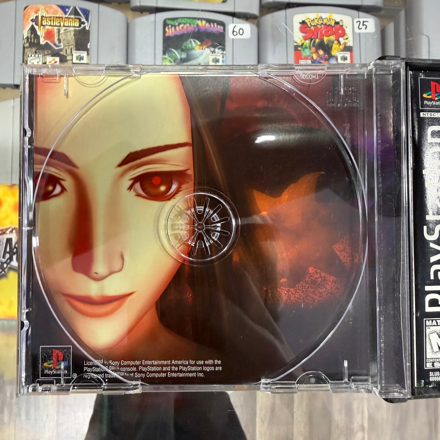 Parasite Eve Playstation 1 (CIB) (w reg card) (clean disc)