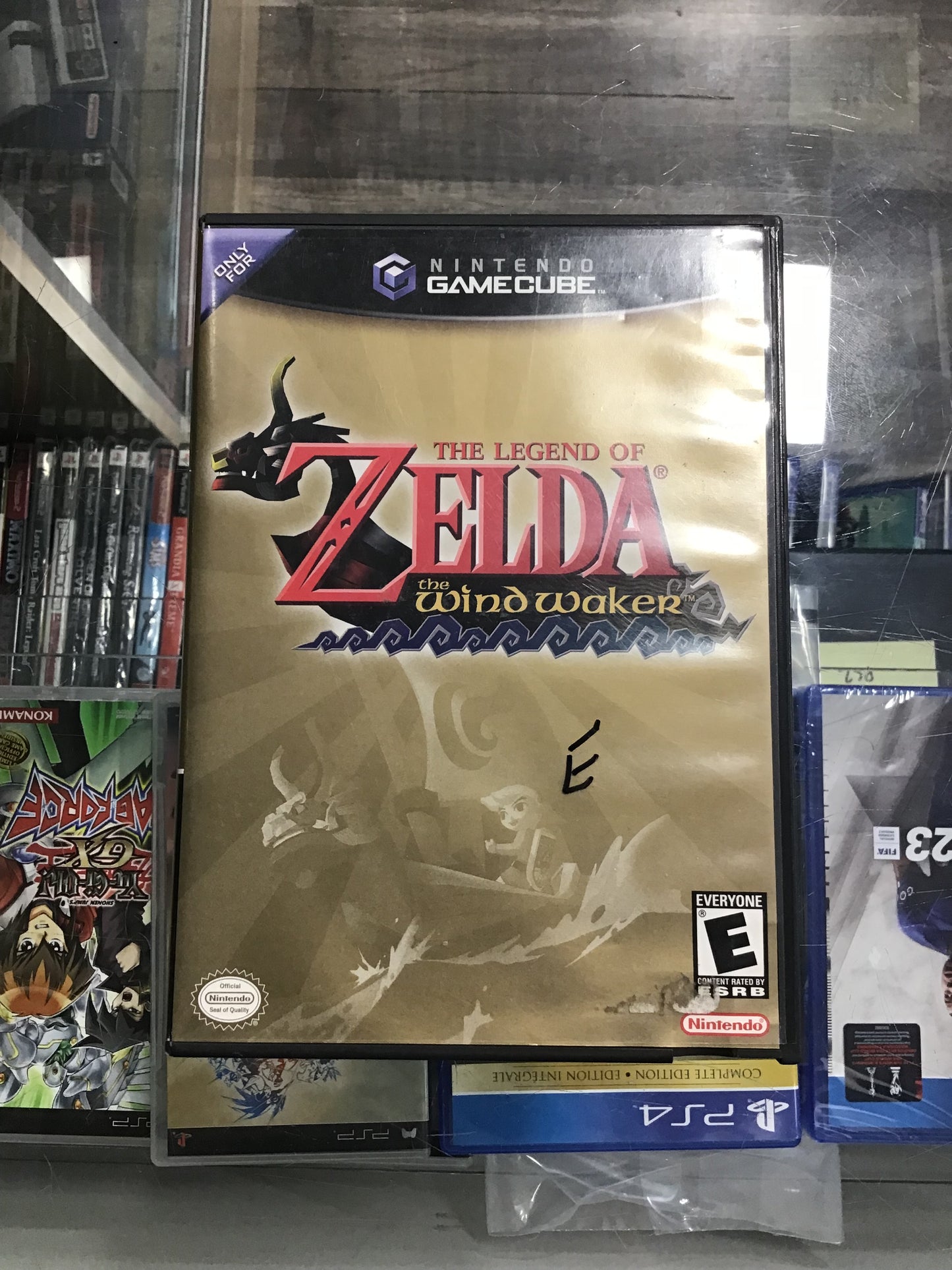 The Legend of Zelda Wind Waker Nintendo GameCube Case ONLY