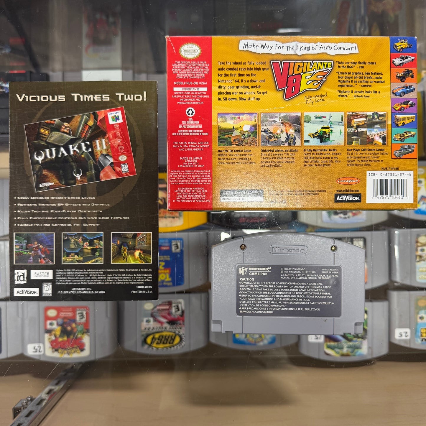 Vigilante 8 Nintendo 64 CIB