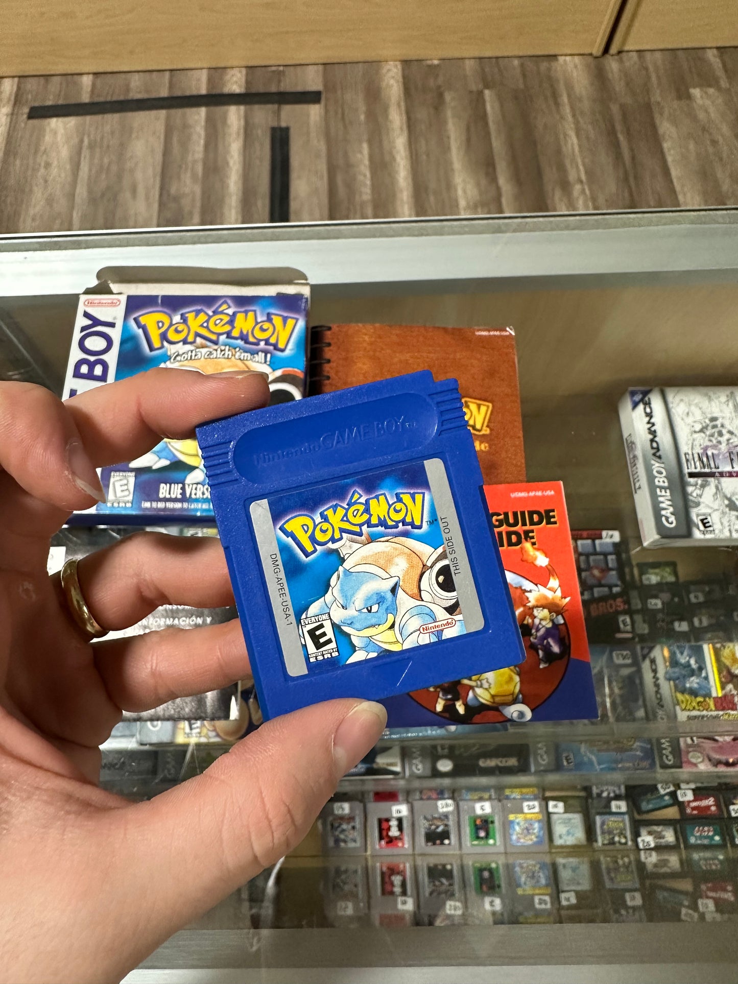Pokémon Blue Nintendo Gameboy CIB Authentic New Battery