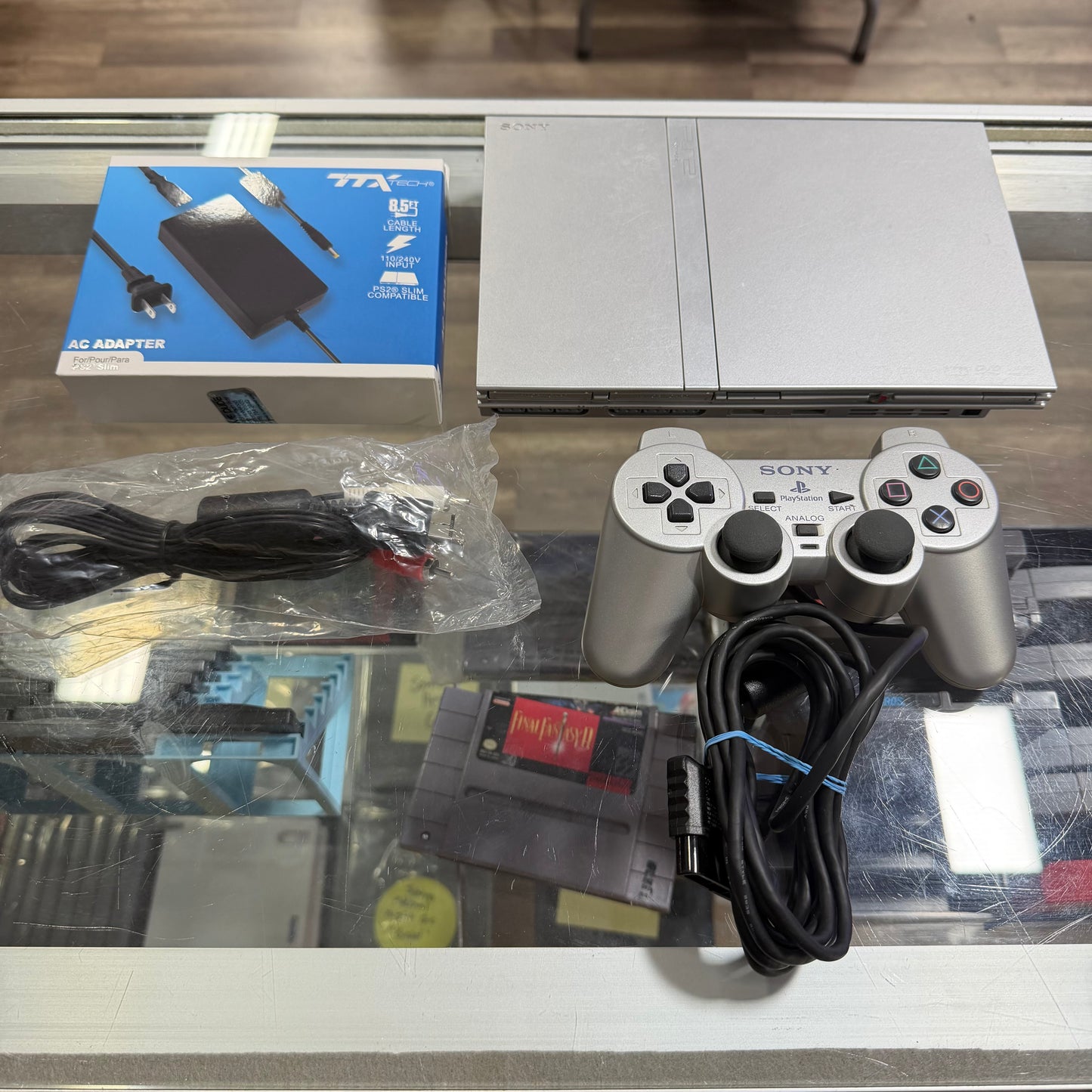 Slim Playstation 2 System [Silver] Playstation 2