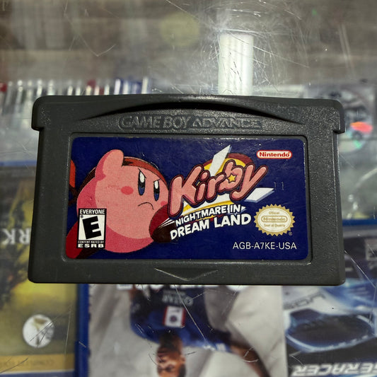 Kirby: Nightmare In Dream Land GameBoy Advance