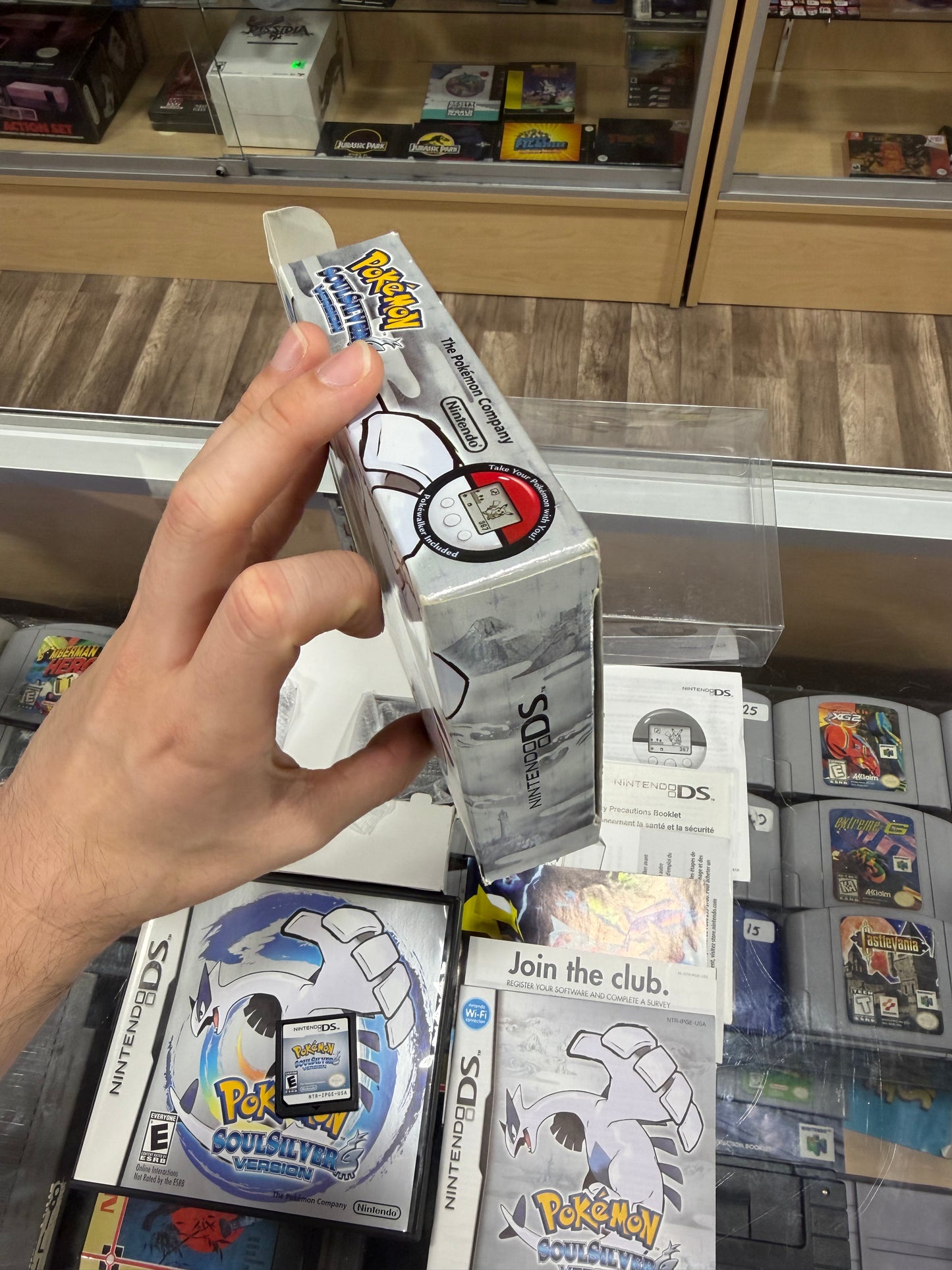 Pokémon SoulSilver (Big Box) (Authentic) Nintendo DS