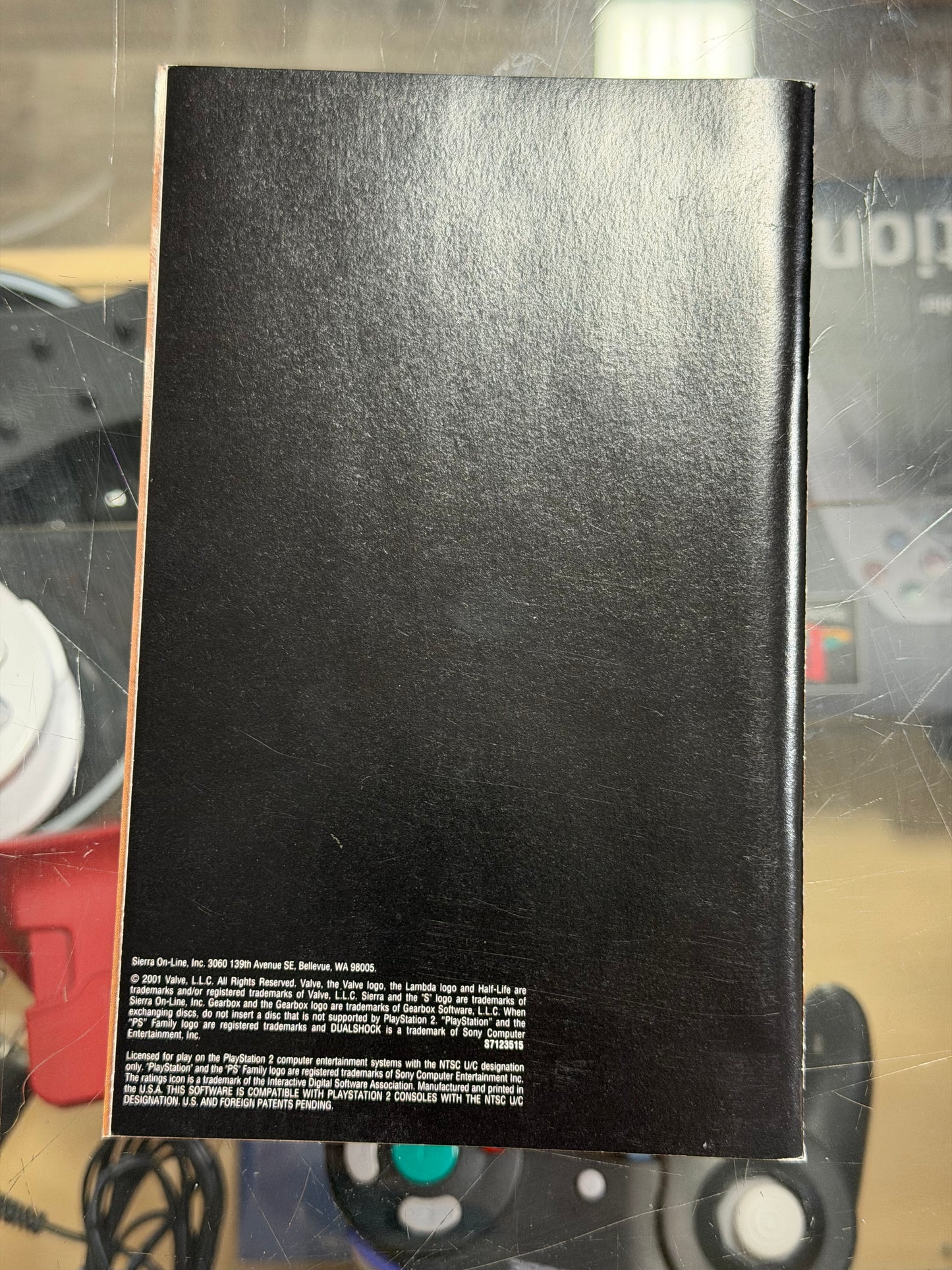 Half-Life PlayStation 2 Manual Only