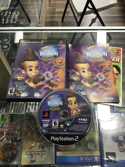 Jimmy Neutron Attack of the Twonkies PlayStation 2
