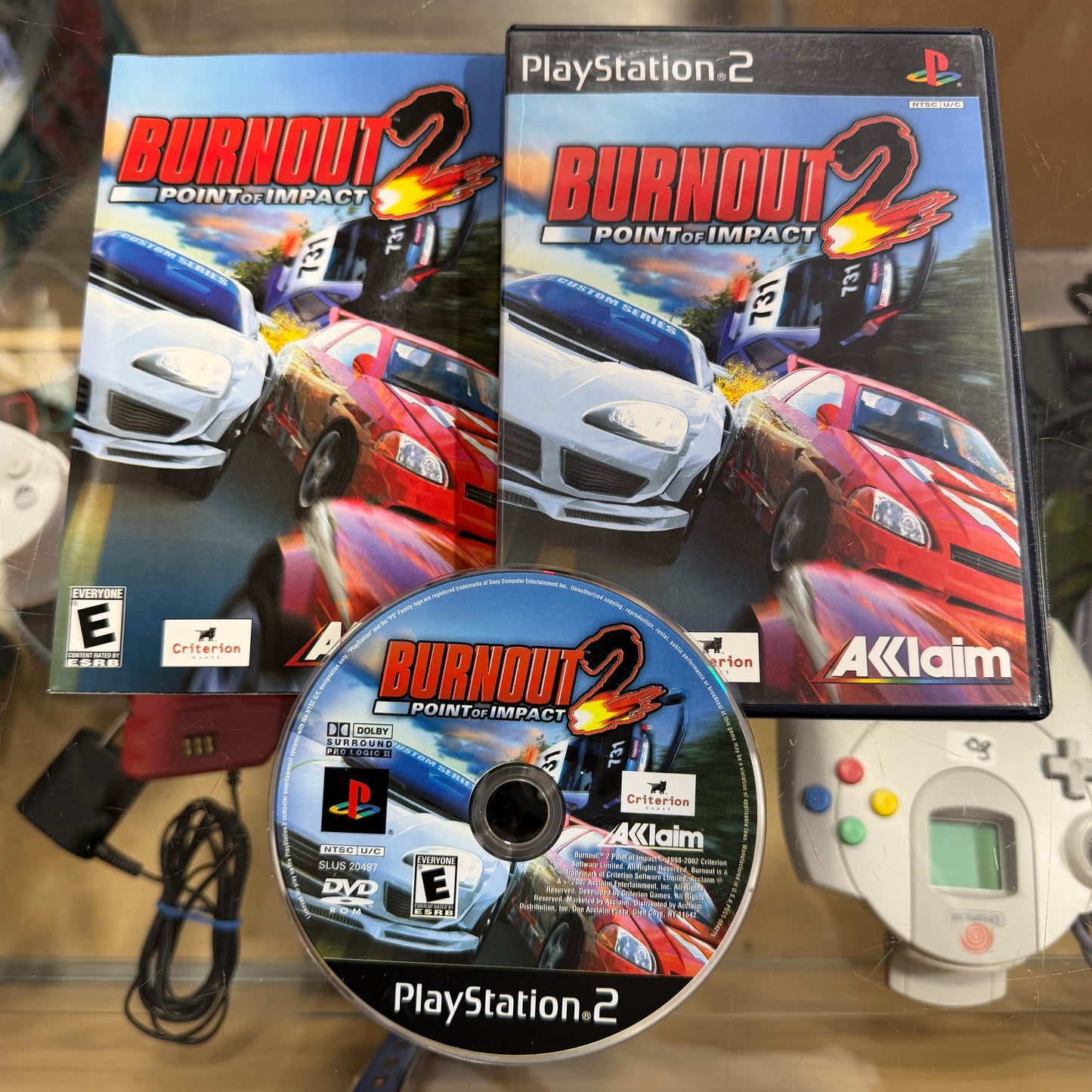 Burnout 2 Point Of Impact Playstation 2