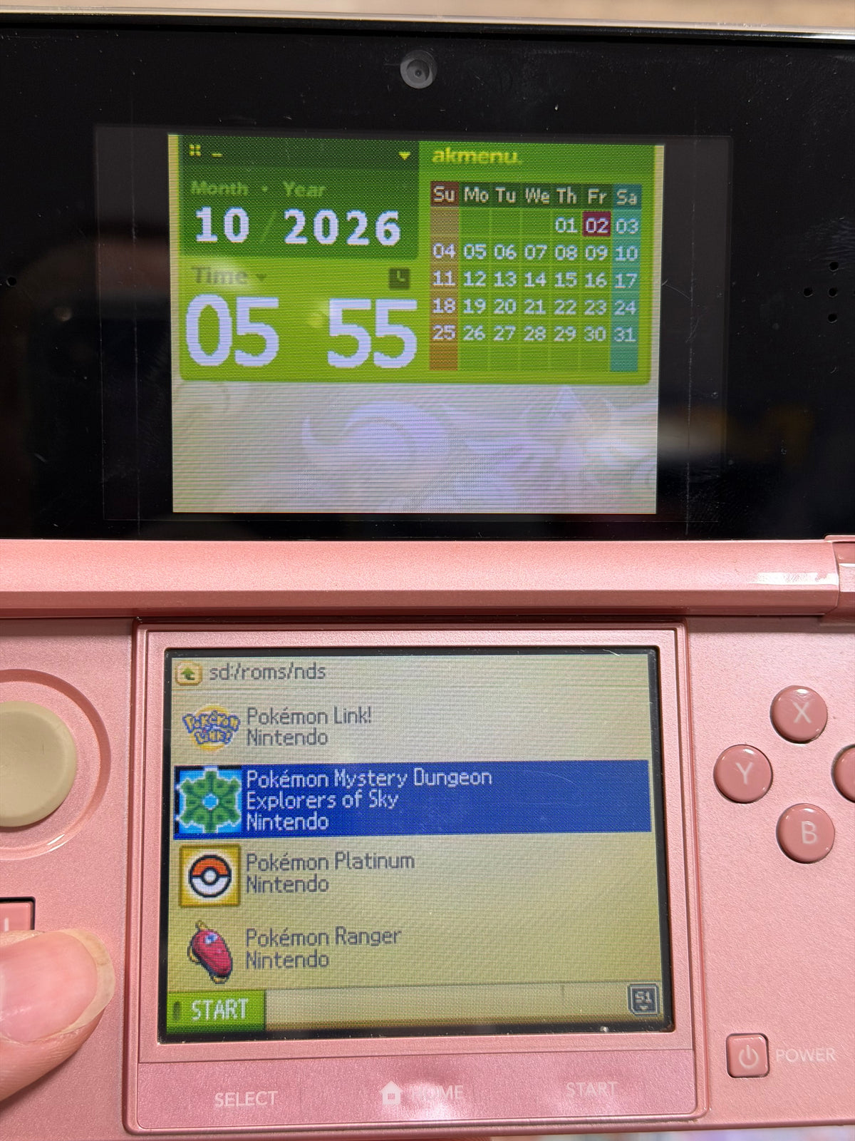 (151) Nintendo 3DS Handheld System (Pink) w/ Charger (Region Free)(JAPANESE TO US) (Copy)