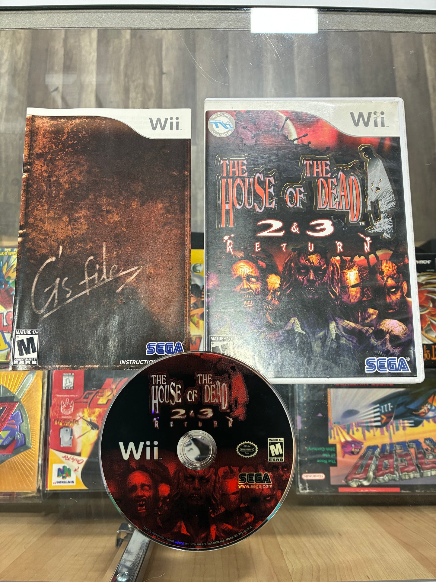 The House of Dead 2 & 3 Return Nintendo Wii
