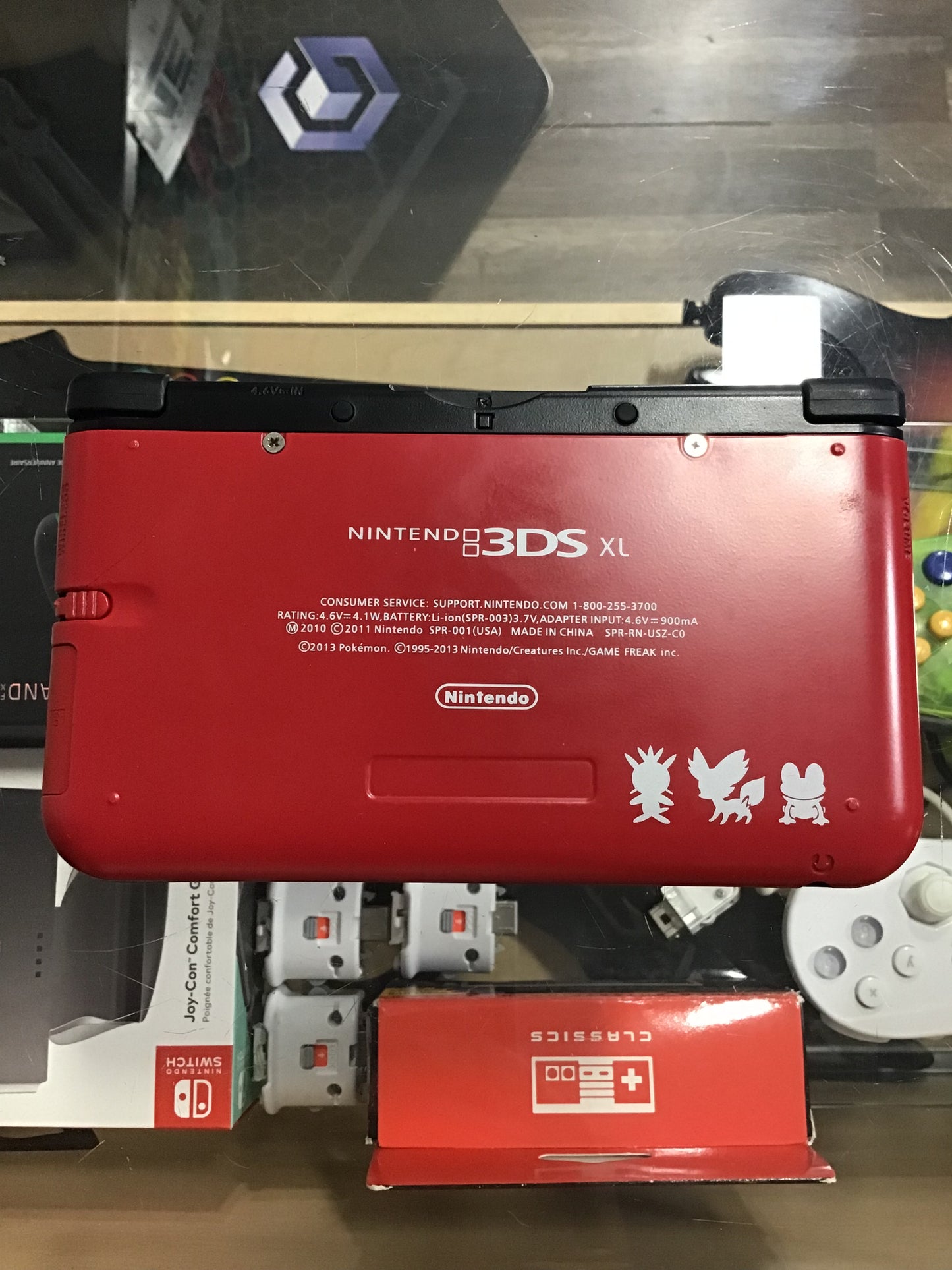 Custom Nintendo 3DS XL Handheld System w/ Charger [(Has Digital Games)(Custom Reshell)] 512GB