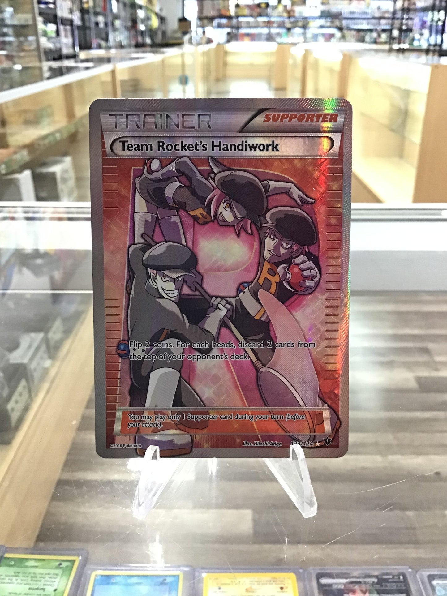 (MP) Team Rocket's Handiwork (Full Art) - XY - Fates Collide