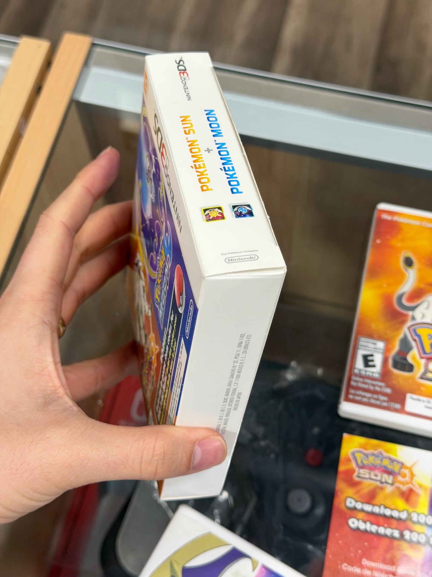 Pokemon Sun & Pokemon Moon Dual Pack Nintendo 3DS CIB with Code