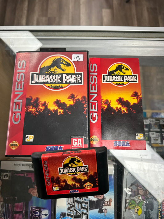 Jurassic Park Sega Genesis CIB