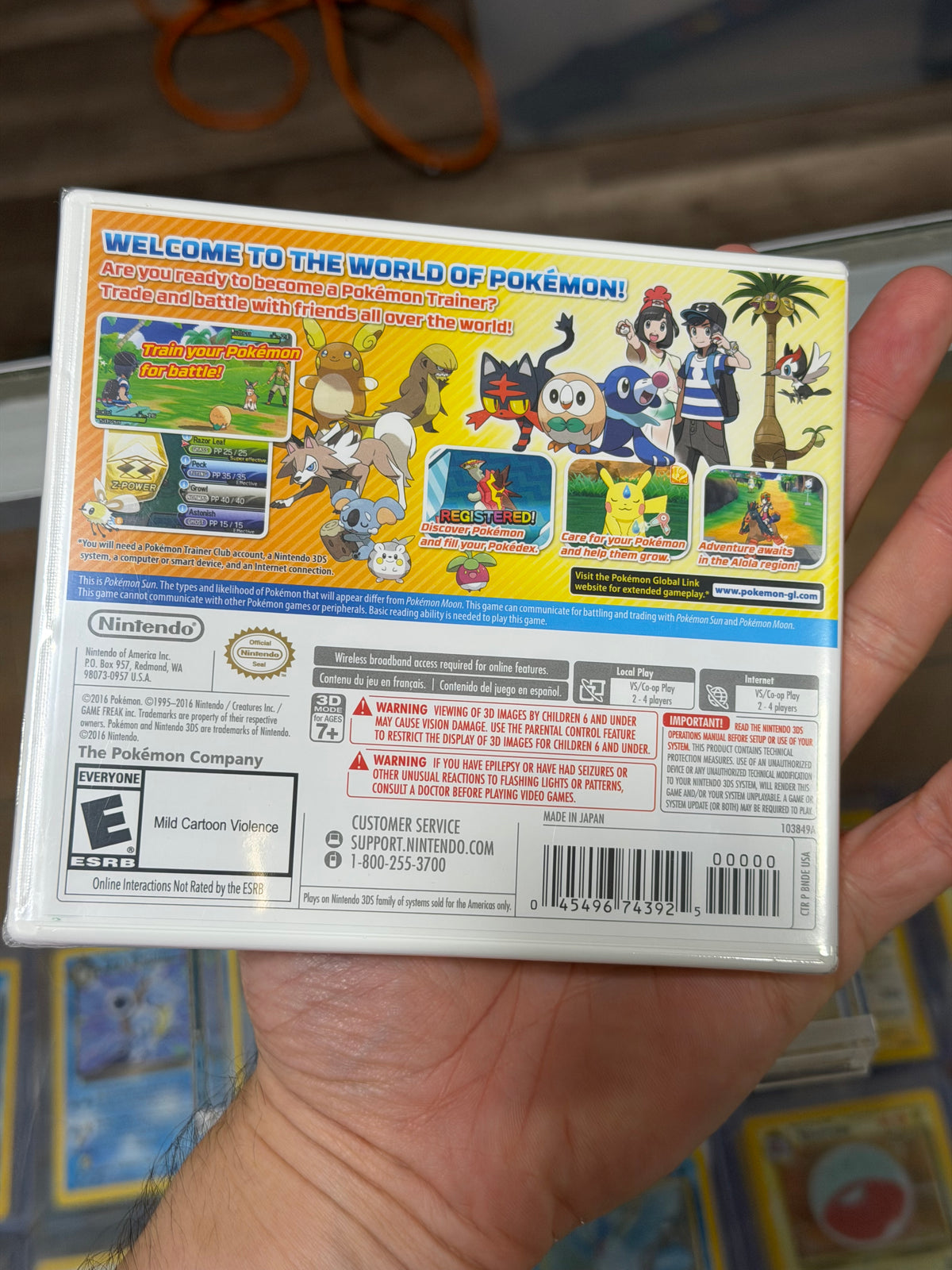 Pokémon Sun Nintendo 3DS Unopened US Version