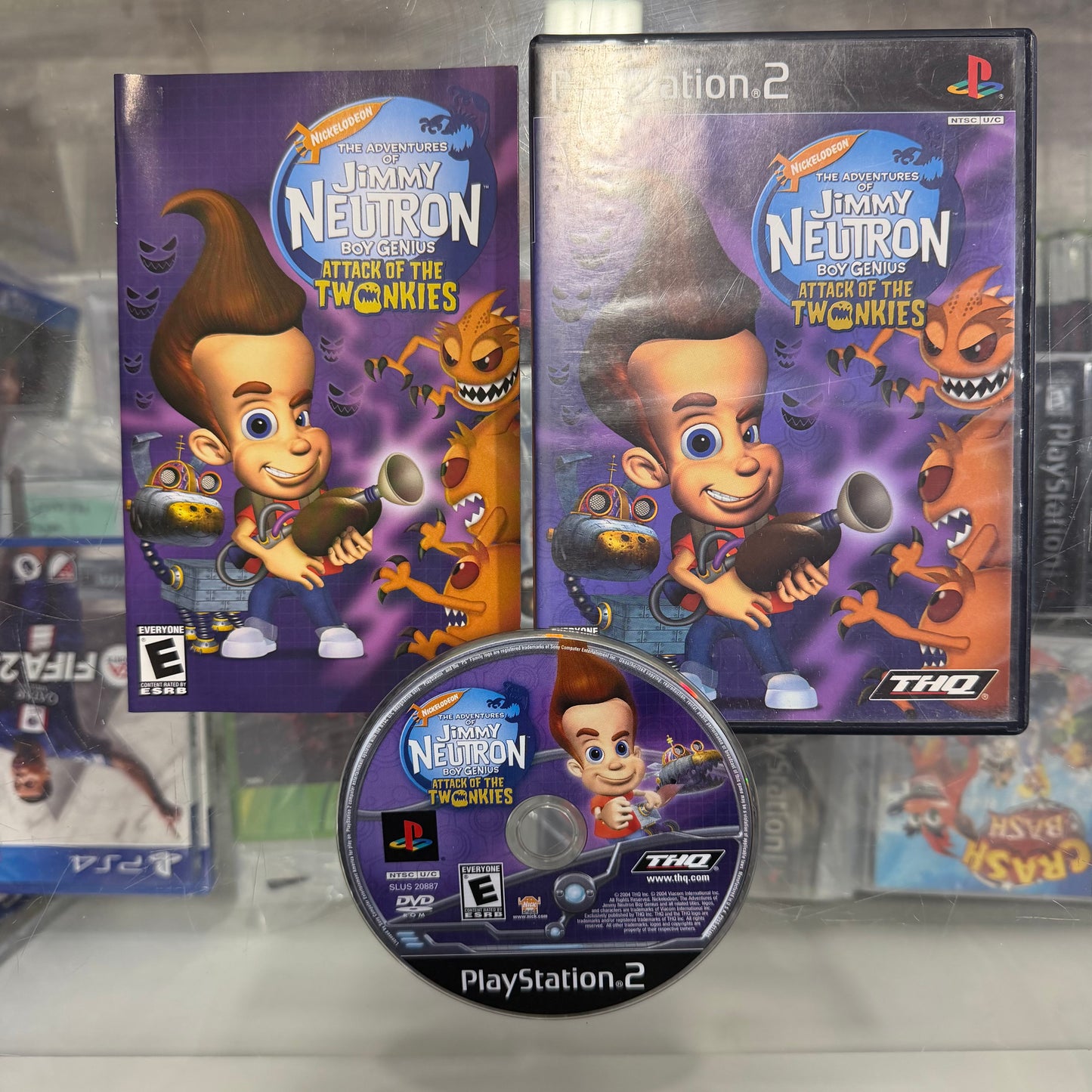 Jimmy Neutron Attack Of The Twonkies Playstation 2