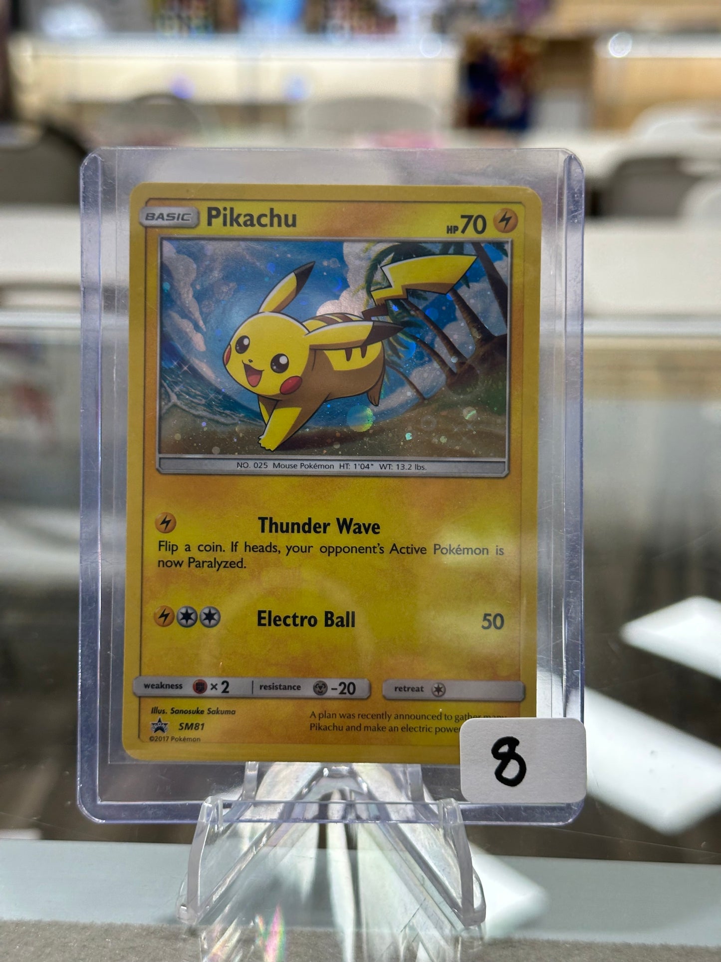Pikachu - SM81 - SM Promos (NM)