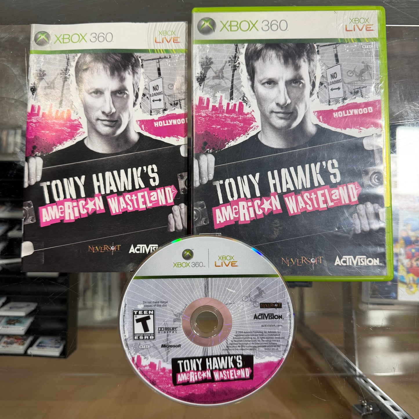 Tony Hawk American Wasteland Xbox 360