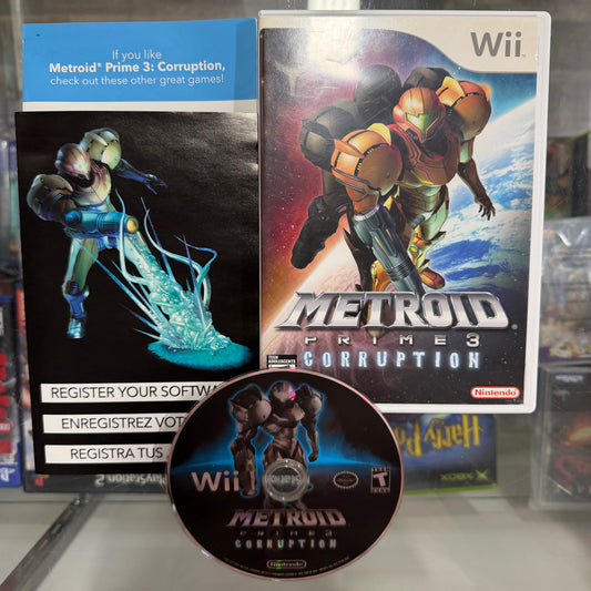Metroid Prime 3 Corruption Nintendo Wii