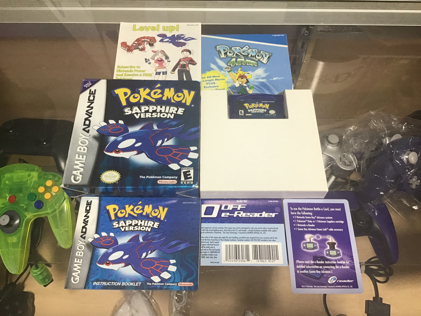 Pokémon Sapphire (Authentic) (New Battery) CIB Nintendo Gameboy Advance