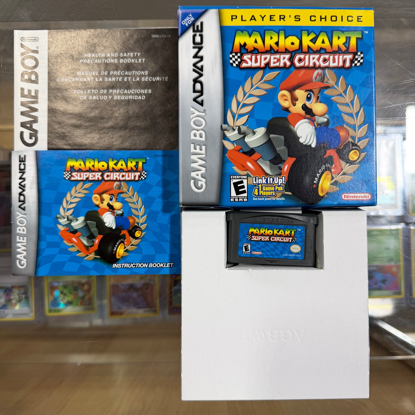 Mario Kart Super Circuit GameBoy Advance CIB
