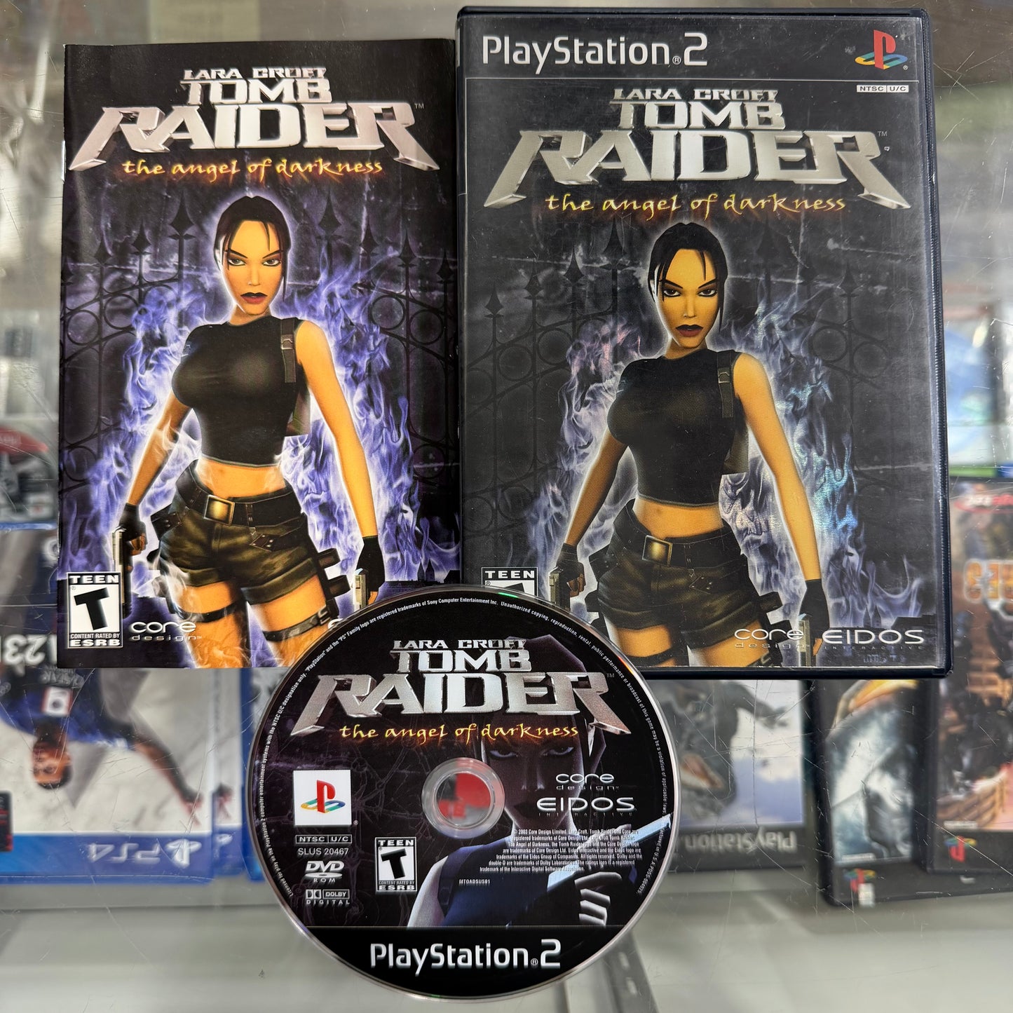 Tomb Raider Angel Of Darkness Playstation 2
