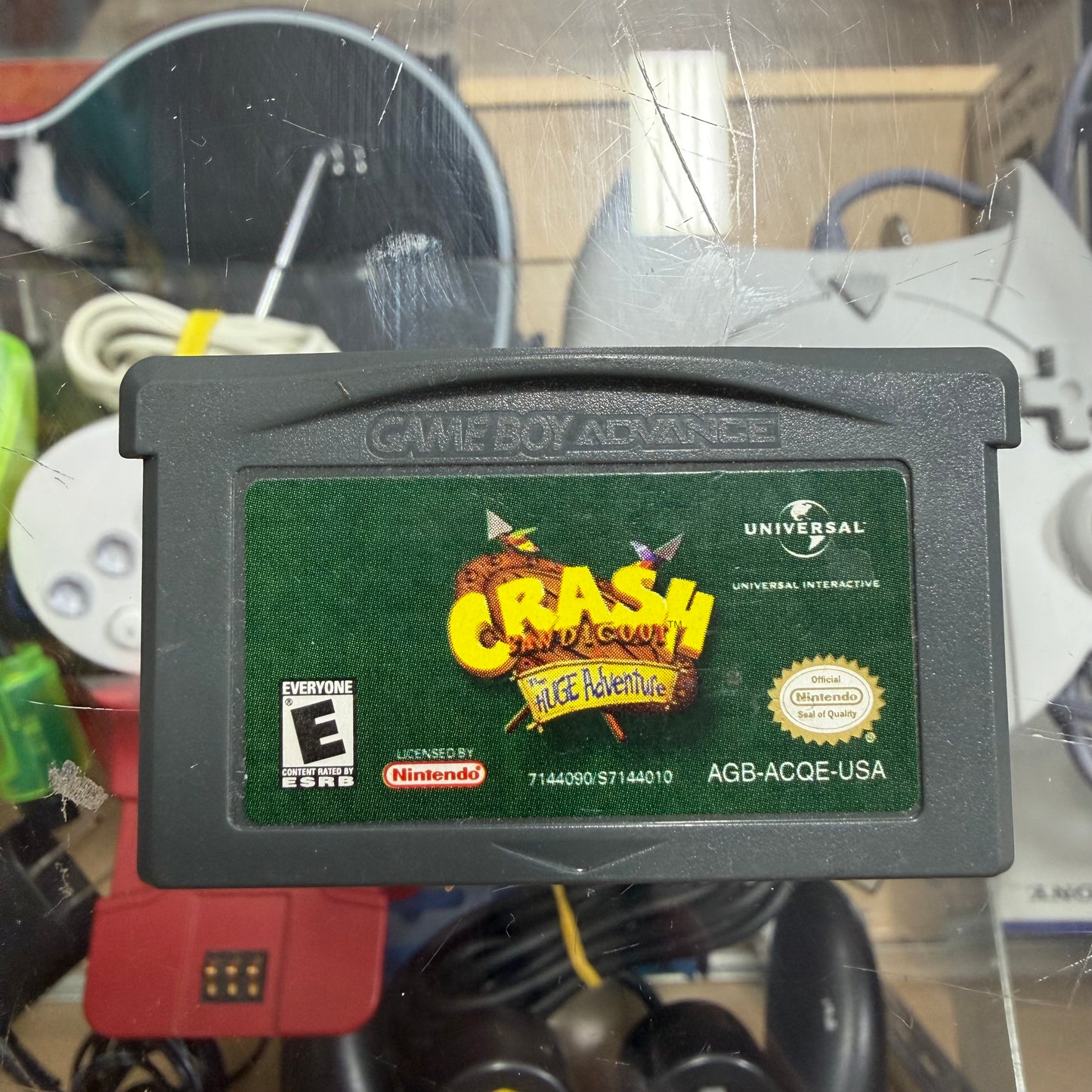 Crash Bandicoot The Huge Adventure GameBoy Advance