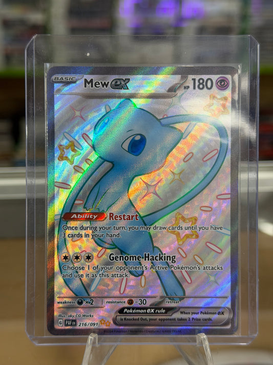 Mew ex - 216/091 - SV: Paldean Fates