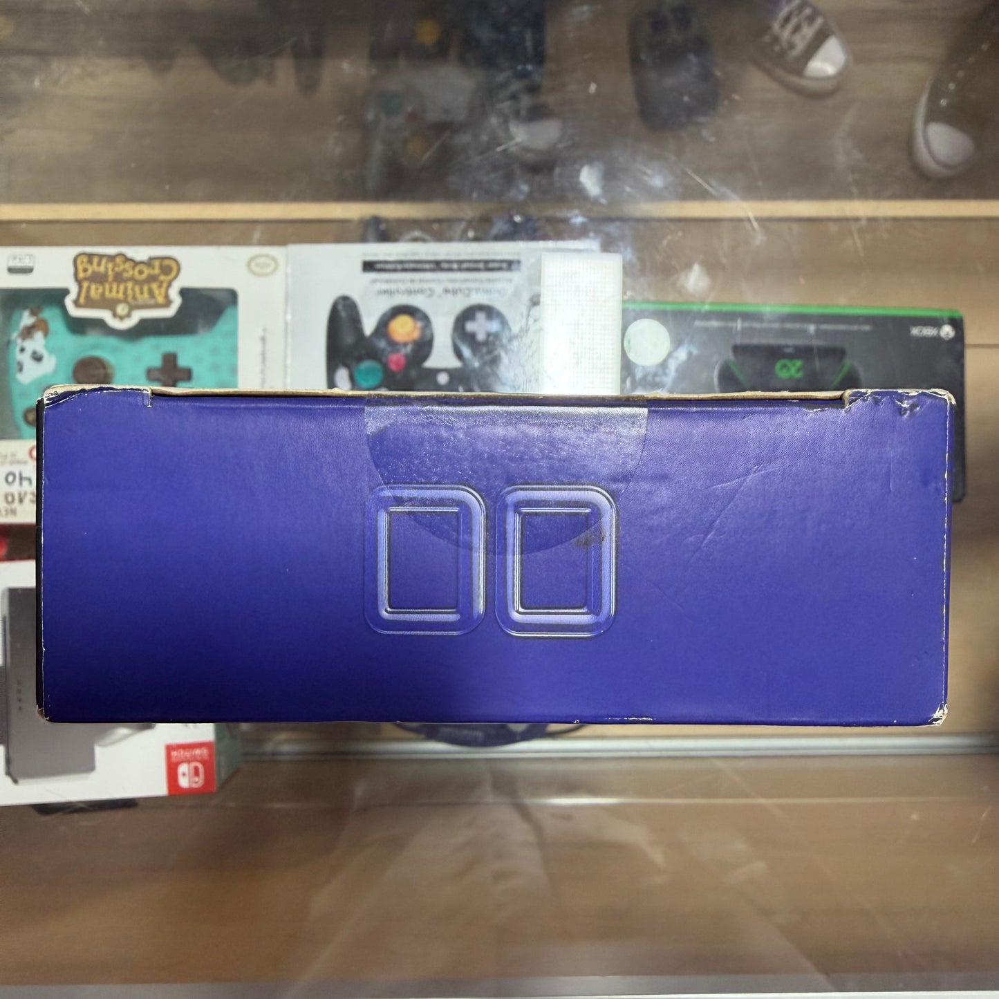 Cobalt & Black Nintendo DS Lite Handheld System with Charger in Box (Matching Serial Number)
