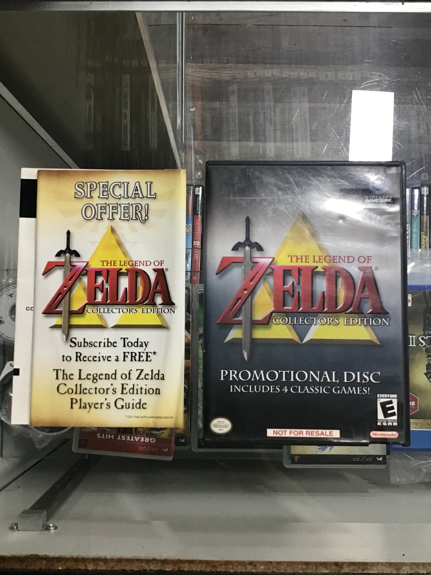 The Legend of Zelda Collector’s Edition Nintendo GameCube Case and Insert ONLY